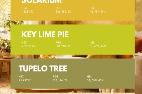 Color Palette - Honey Grove