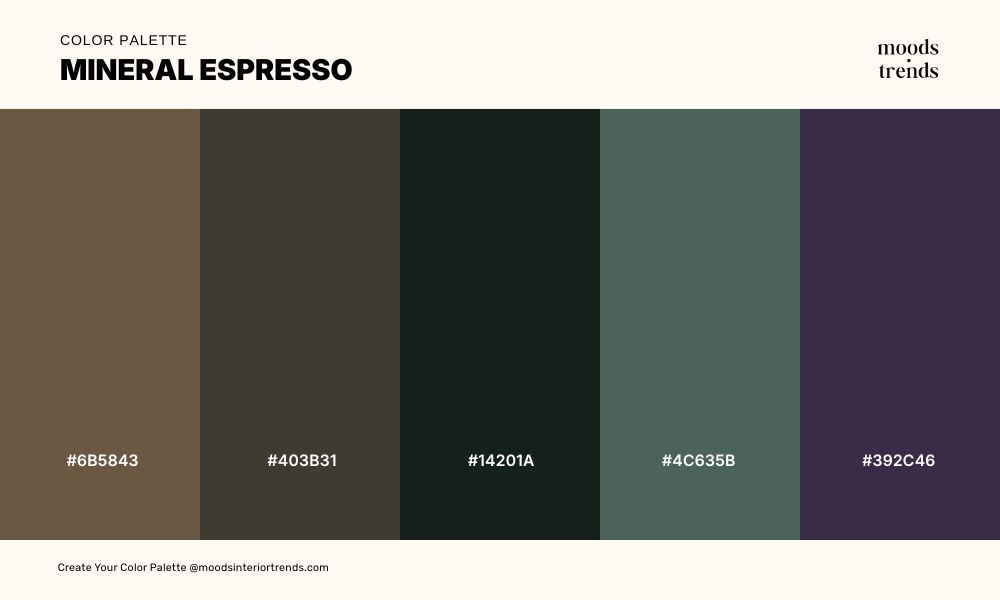 Color Palette Mineral Espresso