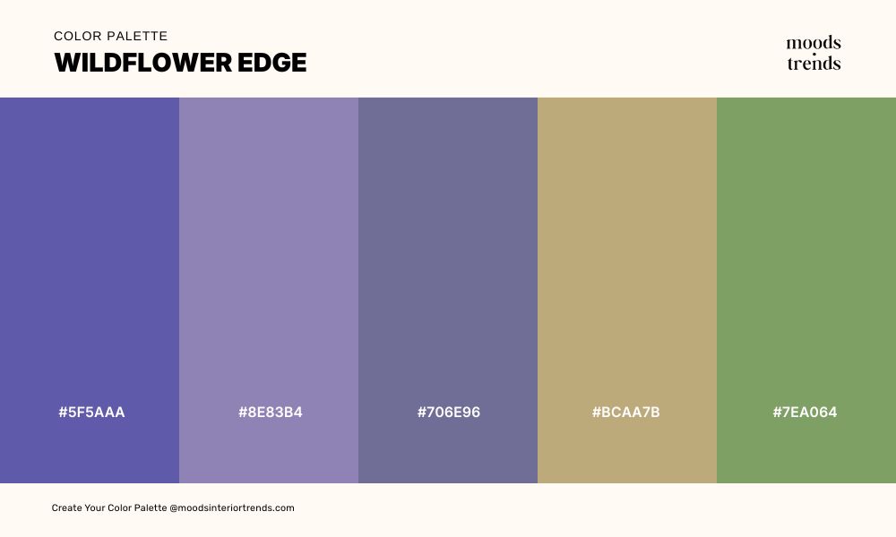 Color Palette Wildflower Edge