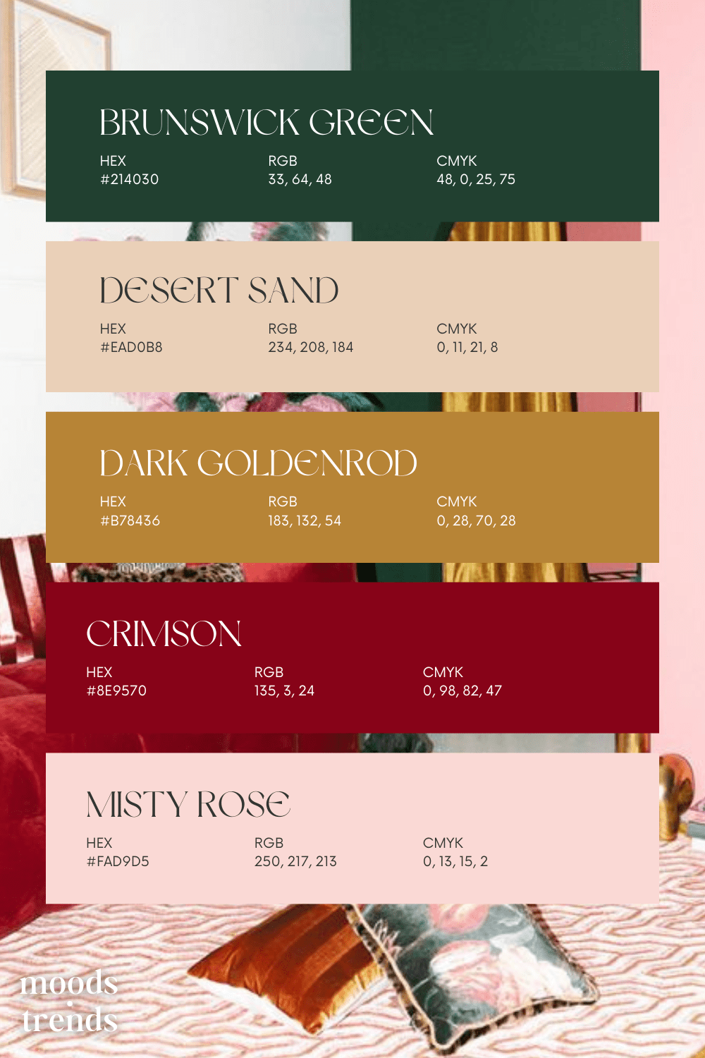 Color Palette – Autumn Ember – Inspirations & Ideas